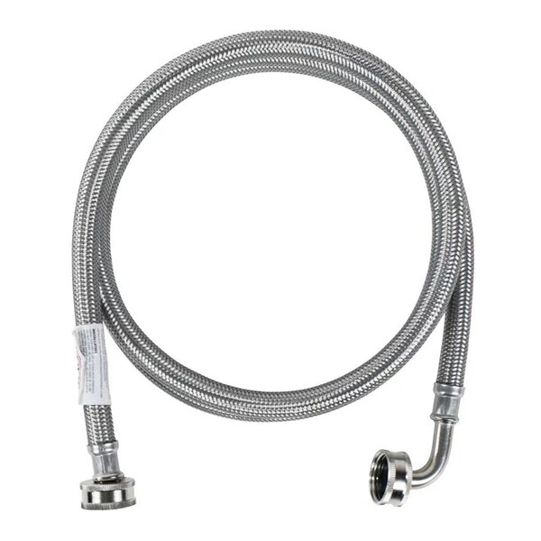 Thrifco Plumbing Wmsl5 60 Inch Ss Wm Hose With Elbow 7641121 - main